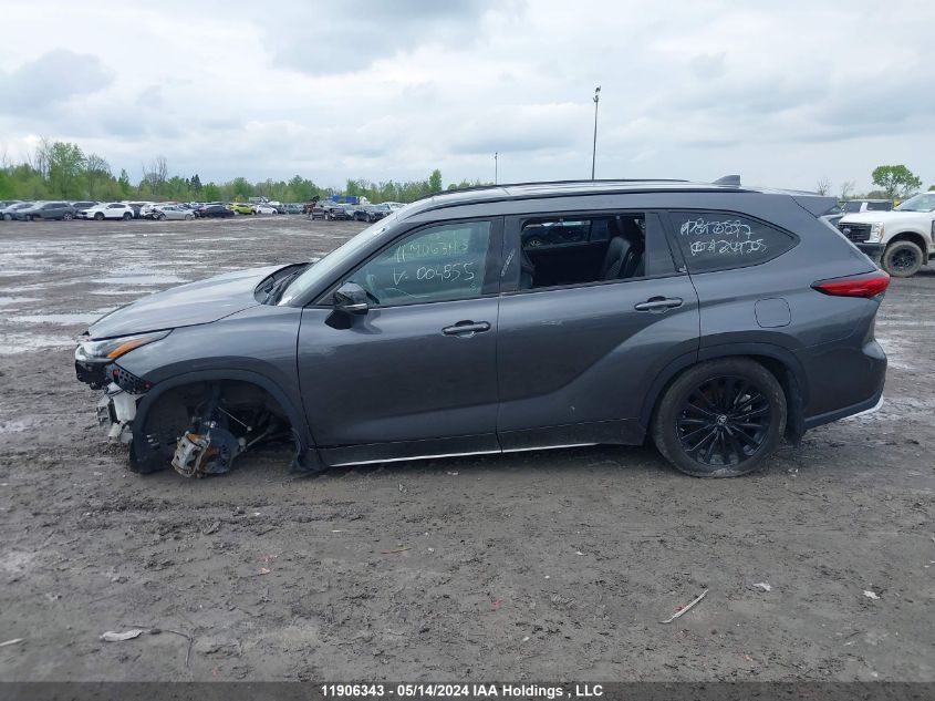 2023 Toyota Highlander Xse VIN: 5TDKDRBH4PS004855 Lot: 11906343