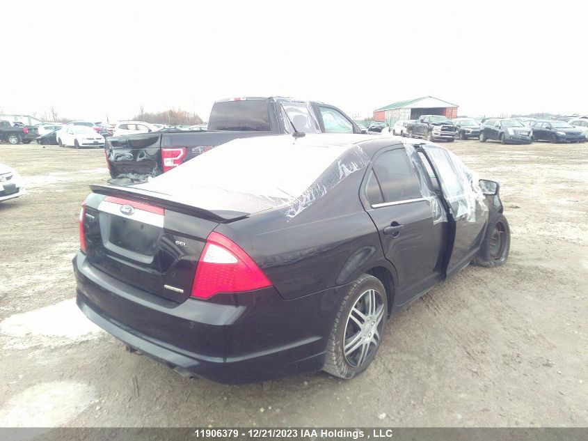 2011 Ford Fusion Sel VIN: 3FAHP0JG0BR163198 Lot: 11906379