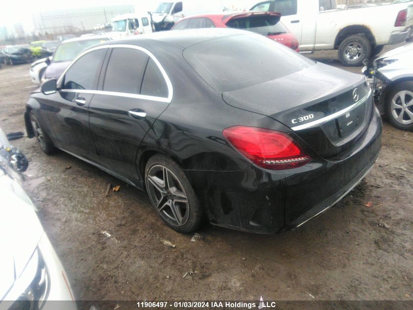 2019 Mercedes-Benz C-Class VIN: 55SWF8EB0KU313988 Lot: 11906497