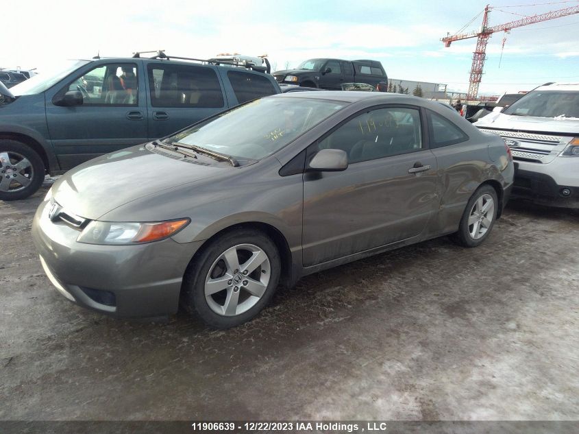 2008 Honda Civic Cpe VIN: 2HGFG11688H004059 Lot: 11906639