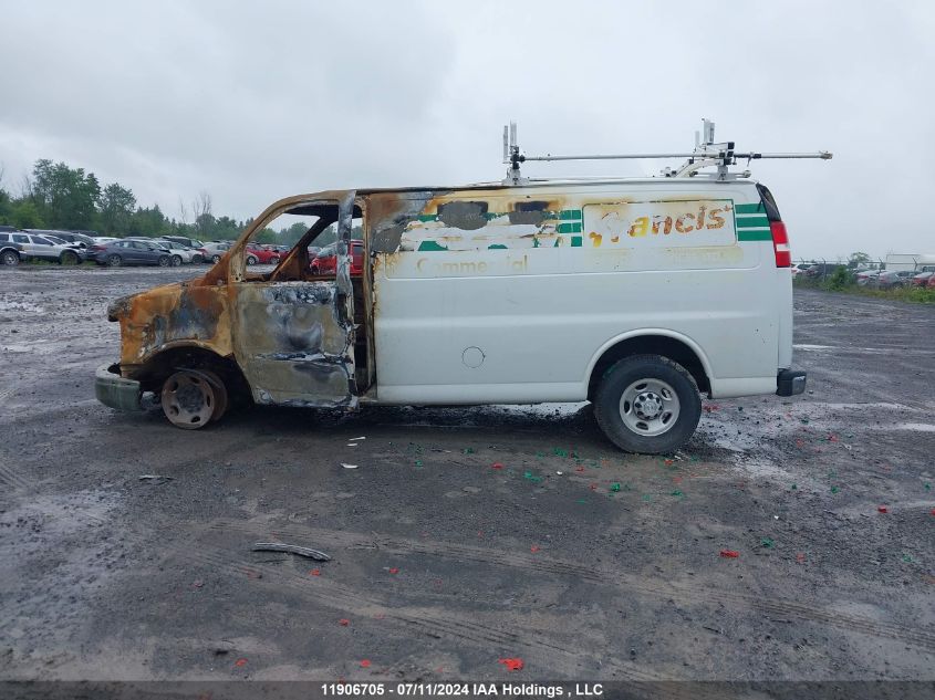 2018 Chevrolet Express VIN: 1GCWGAFP2J1340908 Lot: 11906705