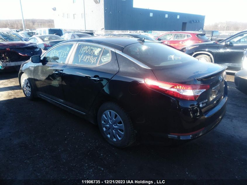 2012 Kia Optima VIN: KNAGM4ADXC5019848 Lot: 11906735