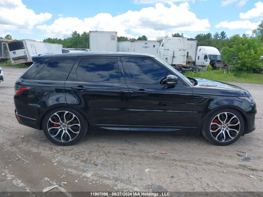 2019 Land Rover Range Rover Sport VIN: SALWR2RK6KA827541 Lot: 11907098