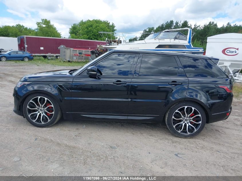 2019 Land Rover Range Rover Sport VIN: SALWR2RK6KA827541 Lot: 11907098