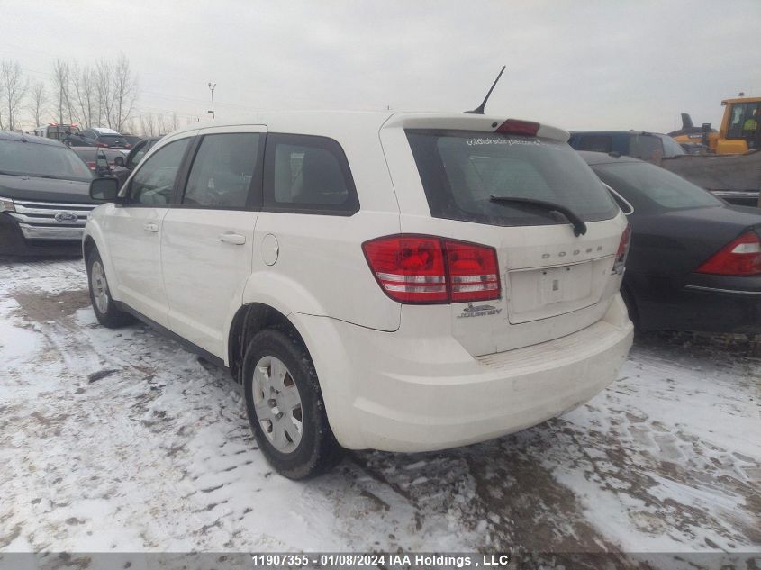 2012 Dodge Journey VIN: 3C4PDCAB3CT142113 Lot: 11907355