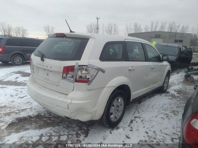 2012 Dodge Journey VIN: 3C4PDCAB3CT142113 Lot: 11907355