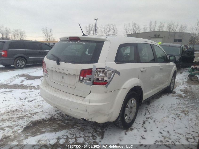 2012 Dodge Journey VIN: 3C4PDCAB3CT142113 Lot: 11907355