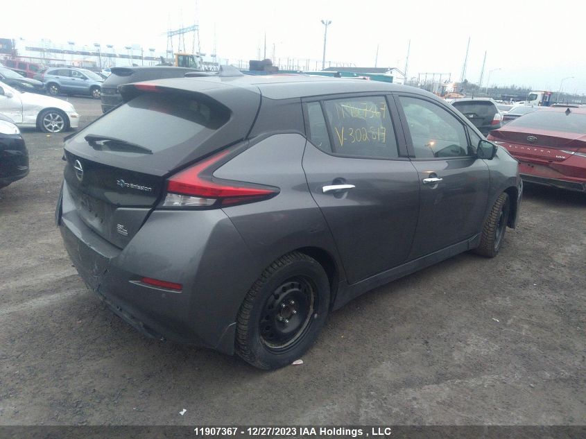 2020 Nissan Leaf VIN: 1N4BZ1DP6LC302817 Lot: 46918394
