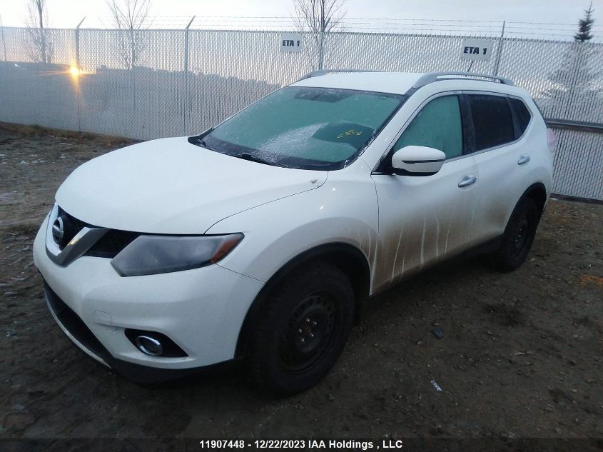 2016 Nissan Rogue VIN: 5N1AT2MV4GC805422 Lot: 11907448