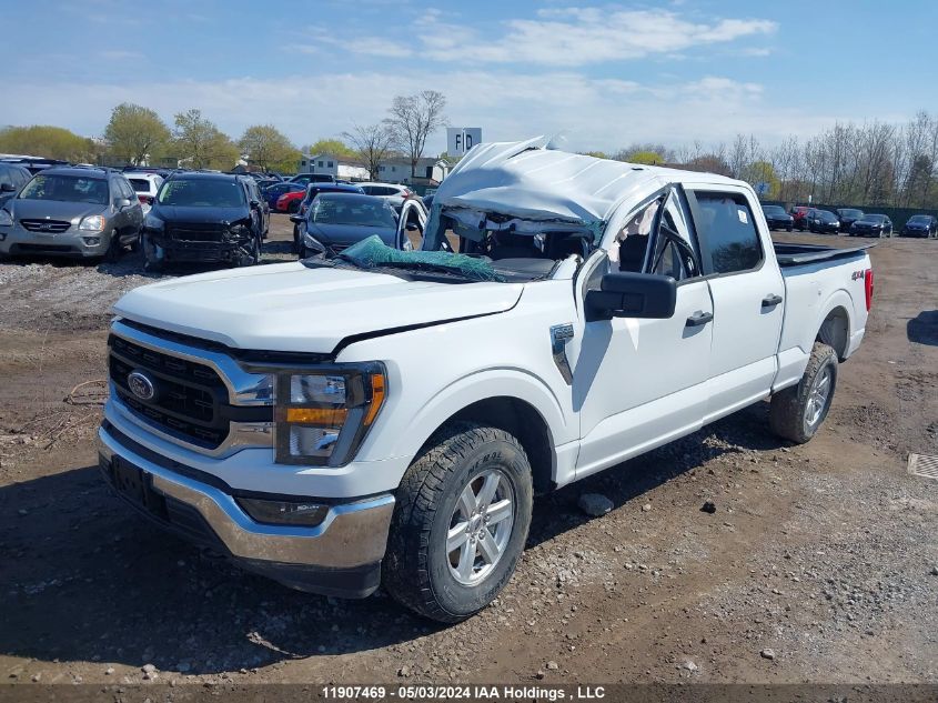 2023 Ford F150 Supercrew VIN: 1FTFW1E82PFB72745 Lot: 11907469