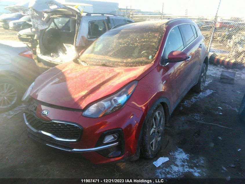 2020 Kia Sportage Ex VIN: KNDPNCAC0L7836123 Lot: 11907471