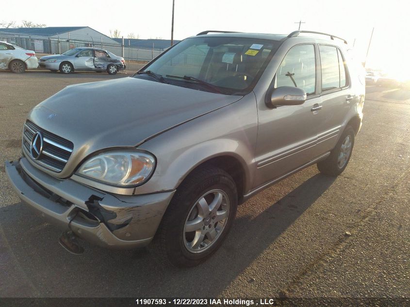 4JGAB75E63A400439 2003 Mercedes-Benz Ml-Class