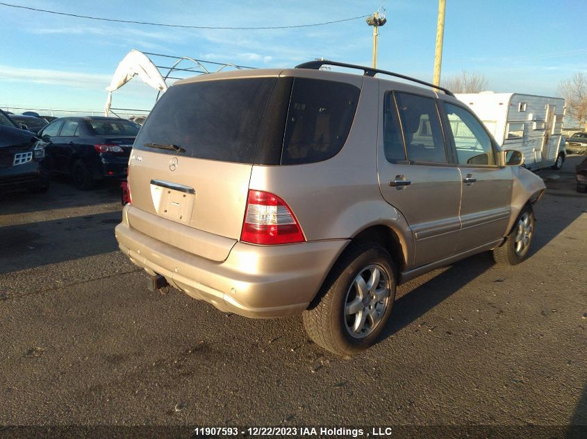 4JGAB75E63A400439 2003 Mercedes-Benz Ml-Class