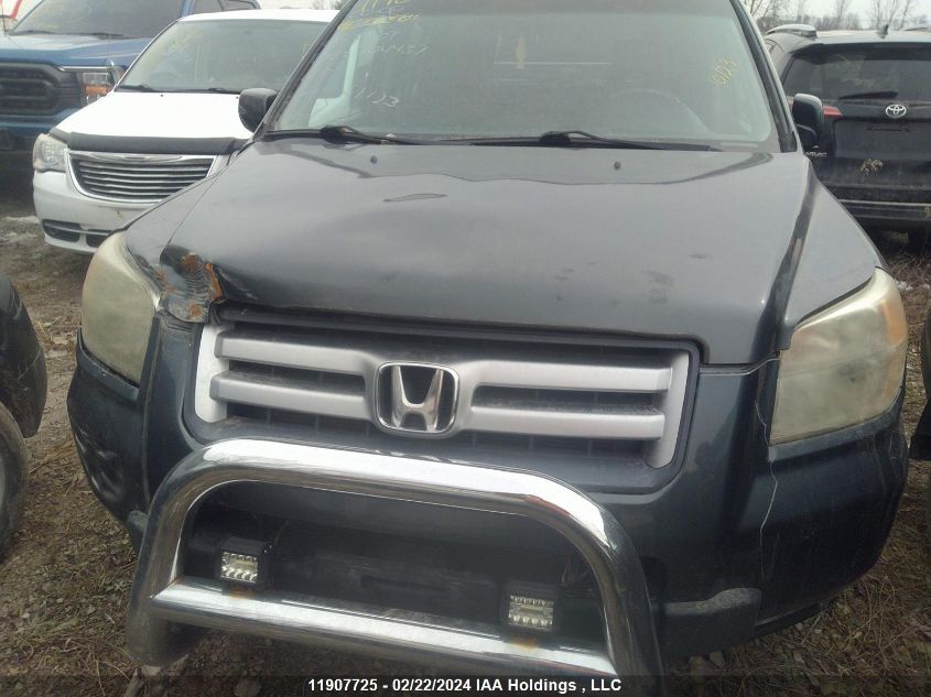 2006 Honda Pilot VIN: 2HKYF18596H004437 Lot: 47335794