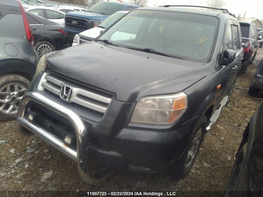 2006 Honda Pilot VIN: 2HKYF18596H004437 Lot: 47335794