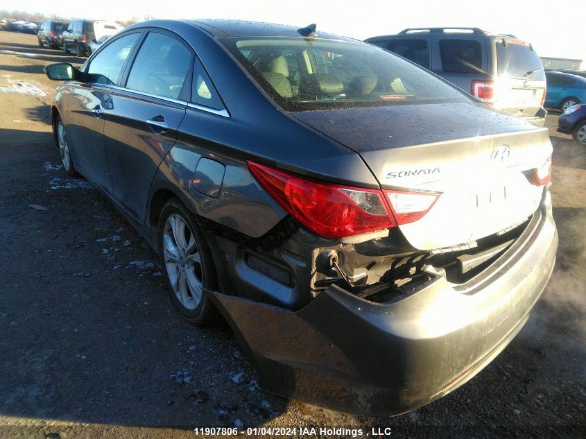 2012 Hyundai Sonata Limited VIN: 5NPEC4AC5CH368520 Lot: 11907806