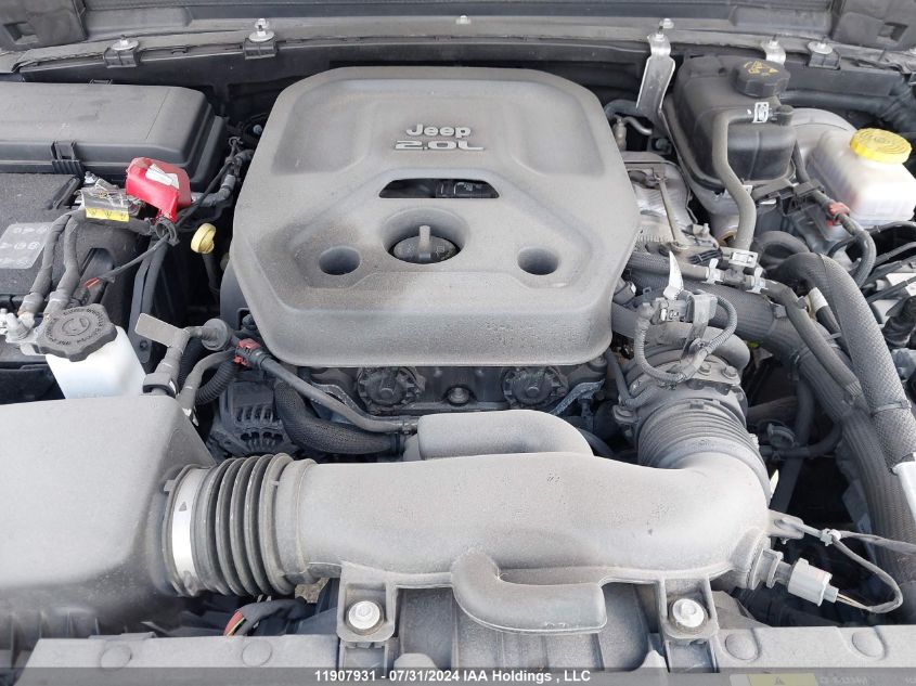 2020 Jeep Wrangler Unlimited Sahara VIN: 1C4HJXEN7LW172136 Lot: 11907931