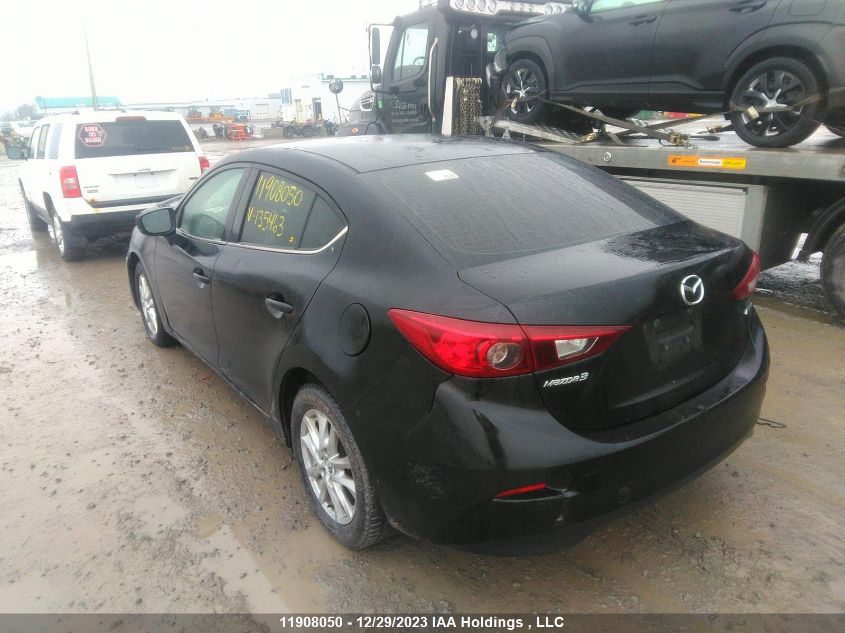 2017 Mazda Mazda3 VIN: 3MZBN1V76HM135463 Lot: 11908050