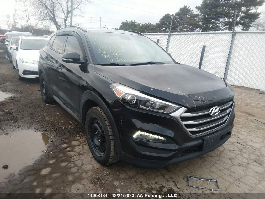 2017 Hyundai Tucson Limited/Sport And Eco/Se VIN: KM8J3CA42HU331385 Lot: 11908134