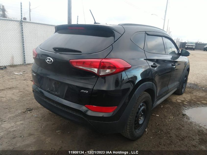 2017 Hyundai Tucson Limited/Sport And Eco/Se VIN: KM8J3CA42HU331385 Lot: 11908134