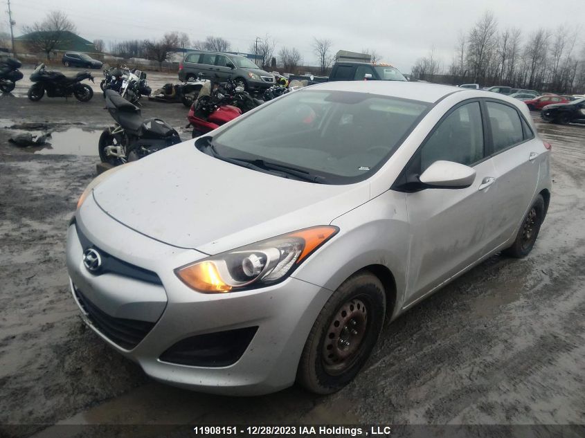 2013 Hyundai Elantra Gt VIN: KMHD25LE7DU102082 Lot: 11908151