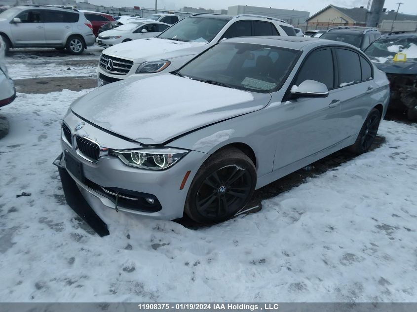 2018 BMW 3 Series VIN: WBA8D9C55JA013967 Lot: 11908375