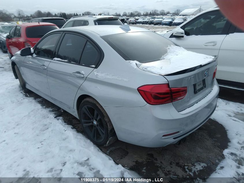 2018 BMW 3 Series VIN: WBA8D9C55JA013967 Lot: 11908375