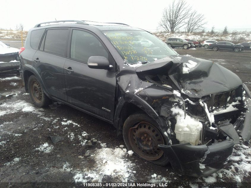 2011 Toyota Rav4 Sport VIN: 2T3RF4DV8BW130576 Lot: 11908385