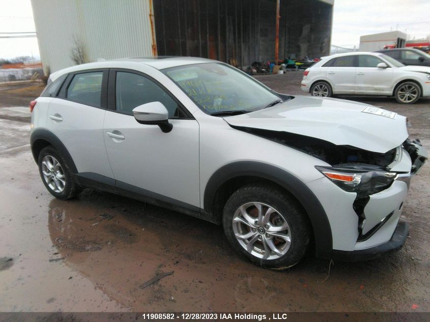 2021 Mazda Cx-3 VIN: JM1DKFC78M1508448 Lot: 11908582