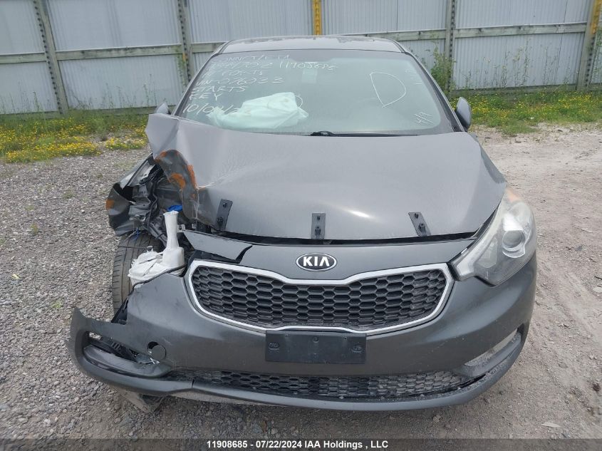 2014 Kia Forte VIN: KNAFZ4A84E5076033 Lot: 11908685