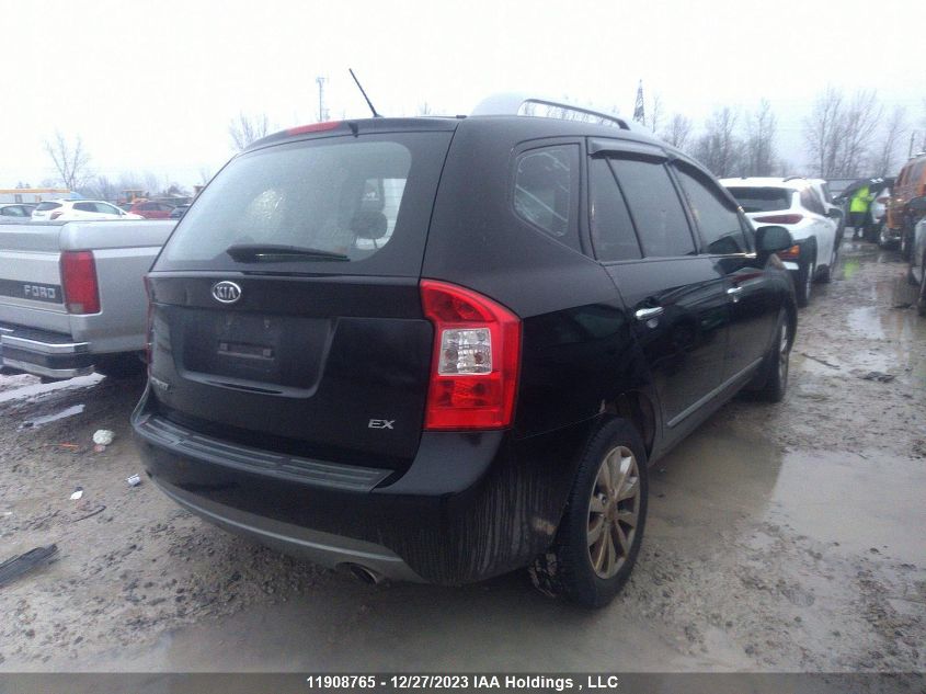 2011 Kia Rondo VIN: KNAHH8A80B7334244 Lot: 11908765