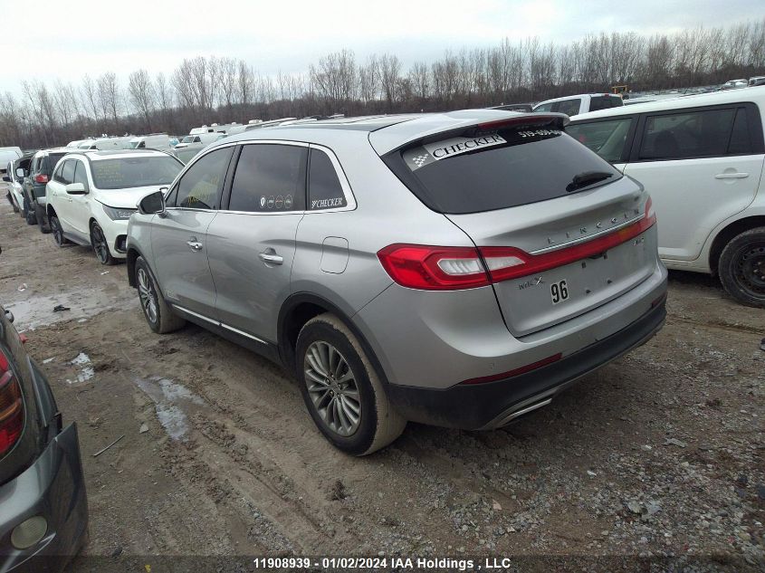 2016 Lincoln Mkx VIN: 2LMTJ8KR1GBL21090 Lot: 11908939