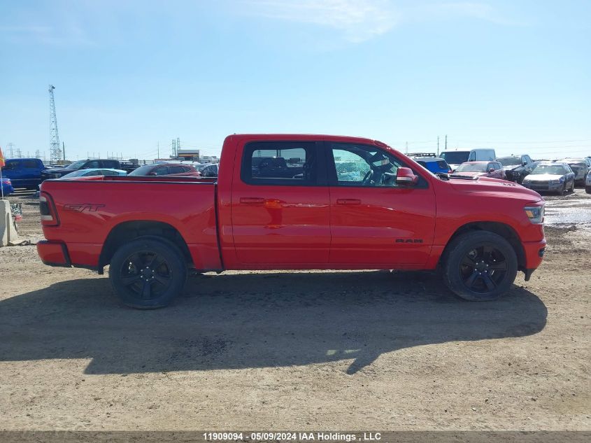 2022 Ram 1500 Sport VIN: 1C6SRFVT0NN304869 Lot: 11909094