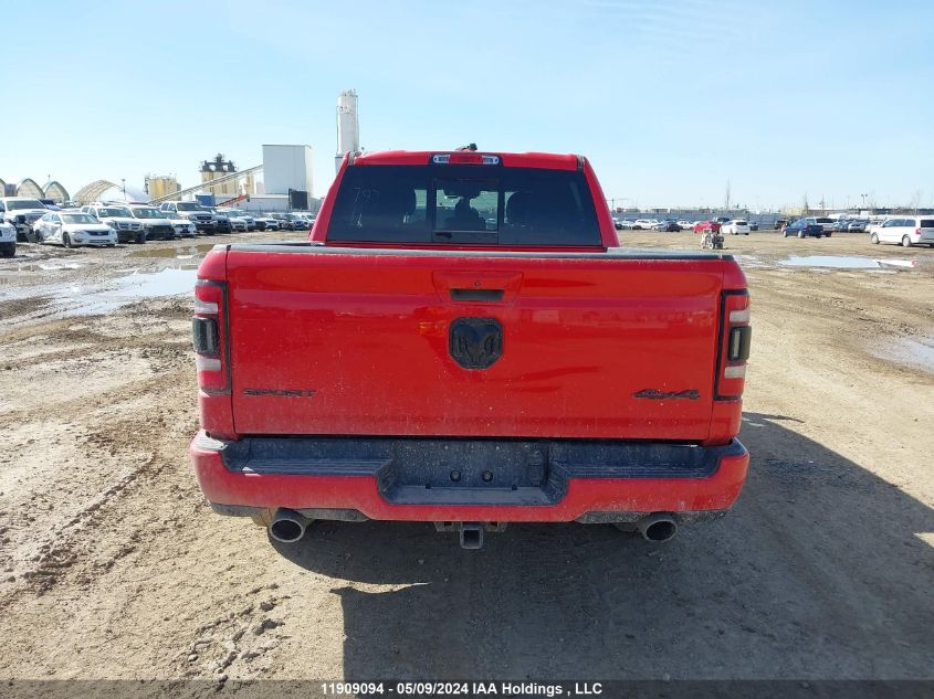 2022 Ram 1500 Sport VIN: 1C6SRFVT0NN304869 Lot: 11909094