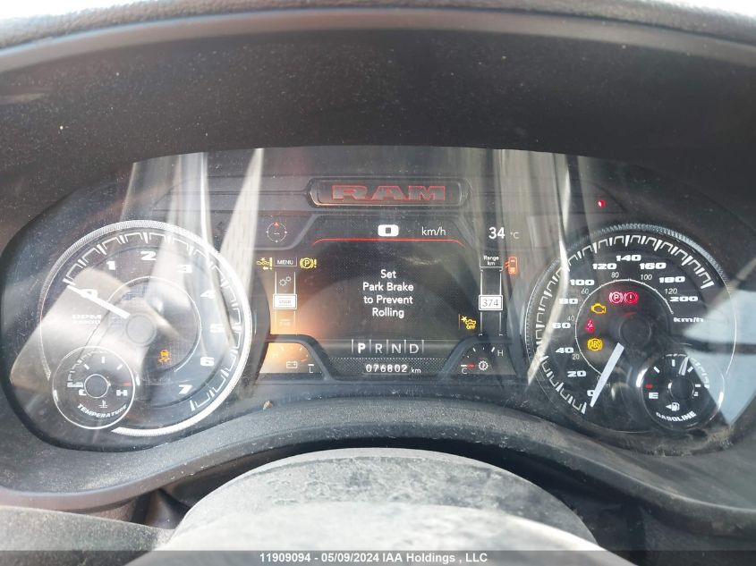 2022 Ram 1500 Sport VIN: 1C6SRFVT0NN304869 Lot: 11909094