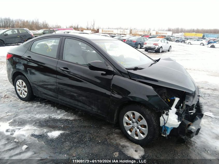 2016 Hyundai Accent Se VIN: KMHCT4AE7GU010965 Lot: 11909173