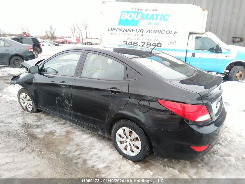 2016 Hyundai Accent Se VIN: KMHCT4AE7GU010965 Lot: 11909173