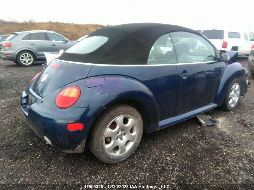 2003 Volkswagen Beetle VIN: 3VWCK21Y83M317417 Lot: 11909326