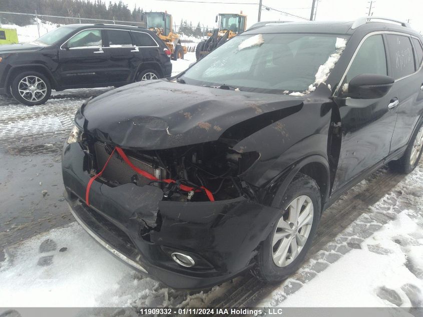 2016 Nissan Rogue VIN: 5N1AT2MV6GC866240 Lot: 11909332