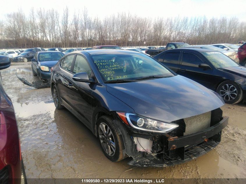 2017 Hyundai Elantra Se/Value/Limited VIN: KMHD84LF7HU344037 Lot: 11909580