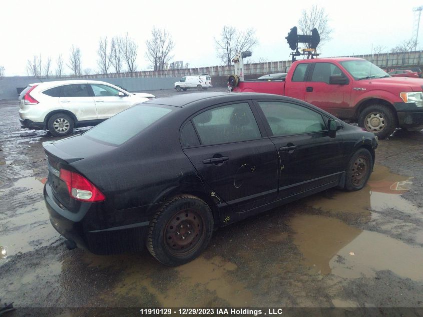 2010 Honda Civic Sdn VIN: 2HGFA1F60AH018747 Lot: 11910129