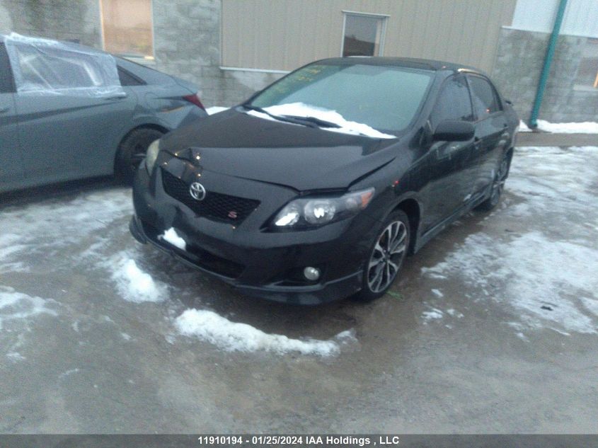 2010 Toyota Corolla S/Le/Xle VIN: 2T1BU4EE4AC433255 Lot: 11910194