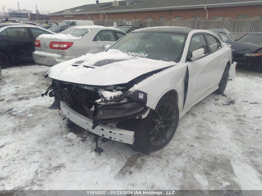 2022 Dodge Charger R/T VIN: 2C3CDXCT4NH259386 Lot: 11910227