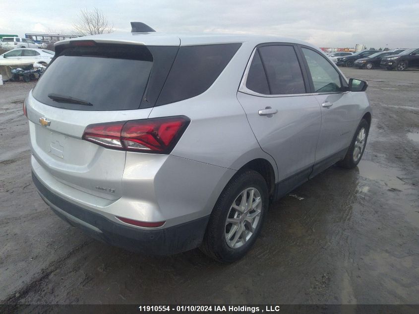 2022 Chevrolet Equinox VIN: 3GNAXUEV5NL275201 Lot: 11910554