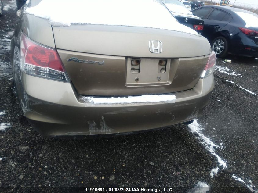 1HGCP26868A803758 2008 Honda Accord Sdn