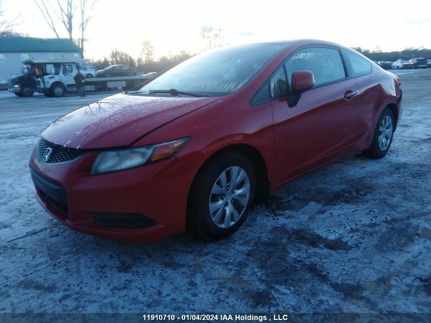 2012 Honda Civic Lx VIN: 2HGFG3B43CH008540 Lot: 11910710