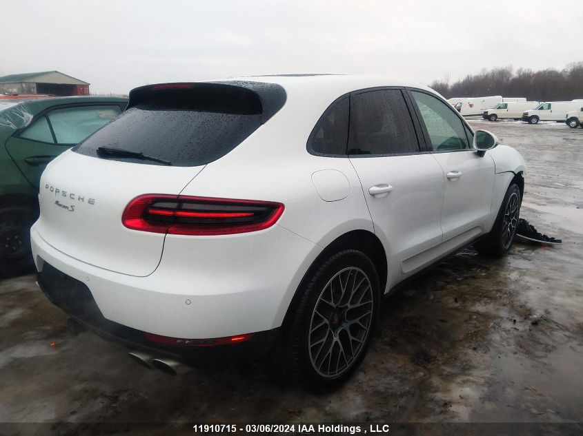 2017 Porsche Macan S VIN: WP1AB2A53HLB18380 Lot: 11910715