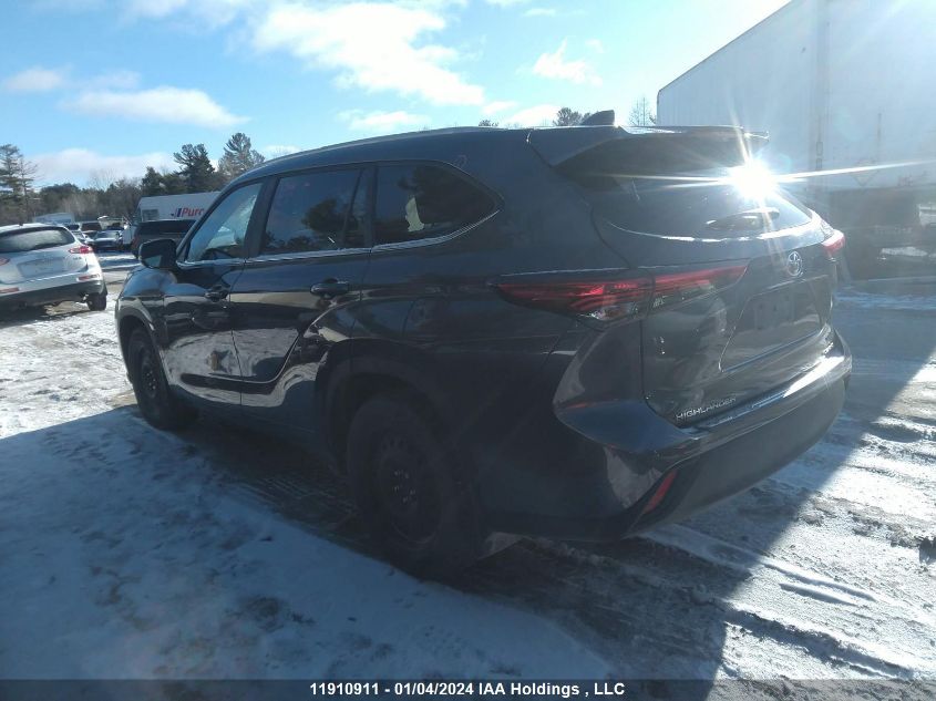 2023 Toyota Highlander Xse VIN: 5TDKDRBH6PS501860 Lot: 11910911