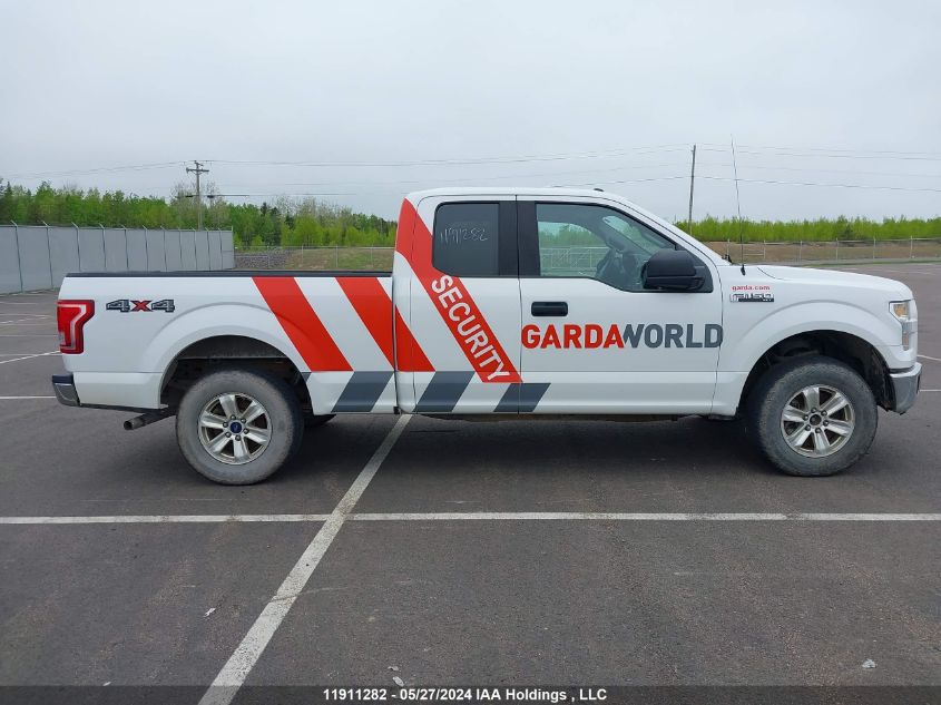 2016 Ford F150 Super Cab VIN: 1FTEX1E89GFC19813 Lot: 11911282