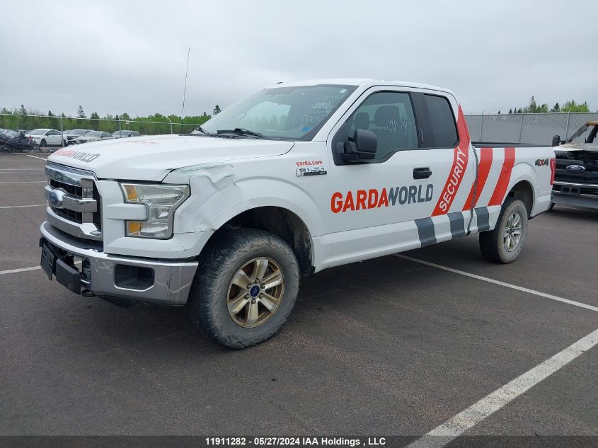 2016 Ford F150 Super Cab VIN: 1FTEX1E89GFC19813 Lot: 11911282